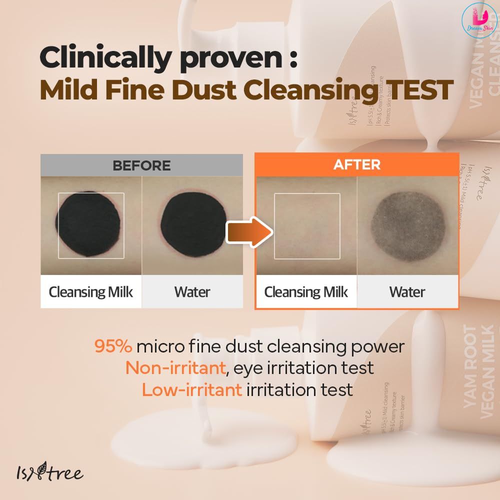 Isntree Yam Root Vegan Milk Cleanser [220ml]	